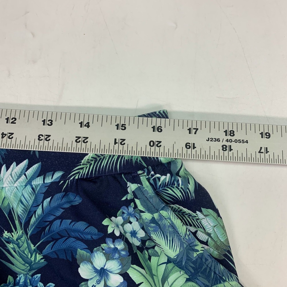 Tommy Bahama Men's Tropical Palm Leaf Print Drawstring Shorts Size 32 - Picture 14 of 16
